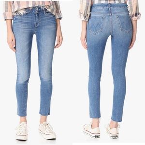 MOTHER Looker Ankle Fray